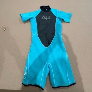 Wetsuit O'Neill Women’s Size 10 Reactor II. 2MM Short Sleeve Springsuit